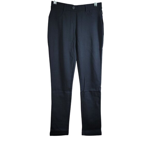 Nautica School Uniform Jeggings Blue SZ 14 Pants Flat Front Pull On Pockets NWT - Picture 1 of 7